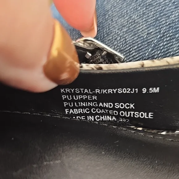 Madden Girl Black and Silver Embellished Heels - Picture 12 of 12